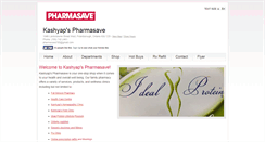 Desktop Screenshot of kashyapspharmasave.com